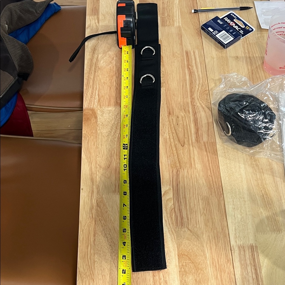 Thigh straps for gym cable machine
22 inches